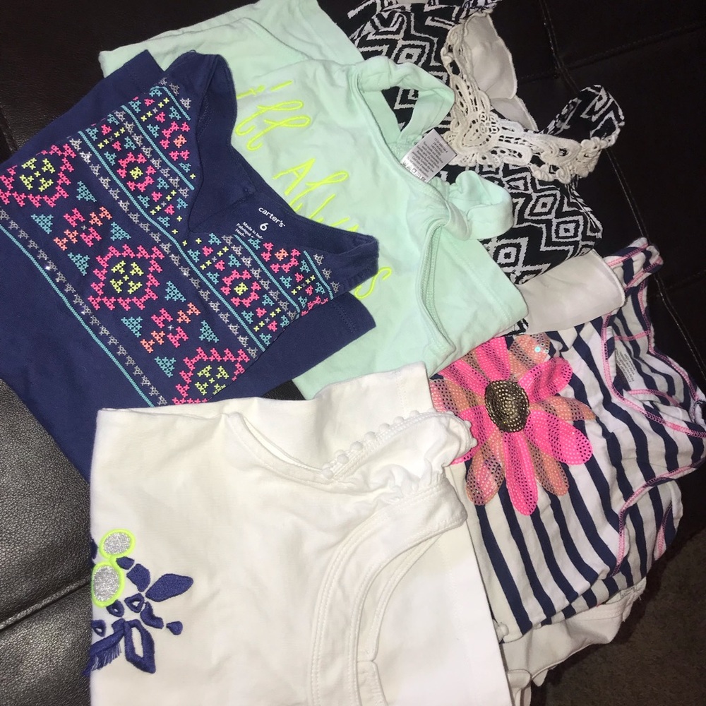 Size 5 lot of tank tops